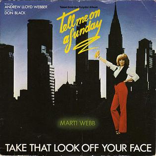 Marti Webb - 'Take That Look Off Your Face'
